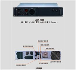 威泰克斯VXR-9000系列50W机架式调频中继台 加密 可编程